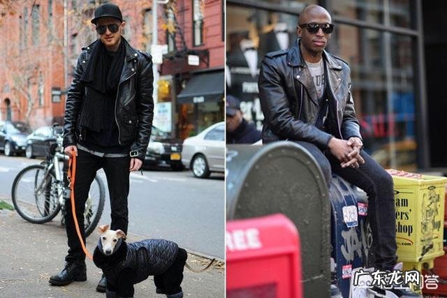 买了一件机车皮夹克，有什么好的穿搭建议吗？