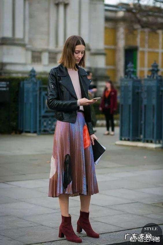 买了一件机车皮夹克,有什么好的穿搭建议吗?