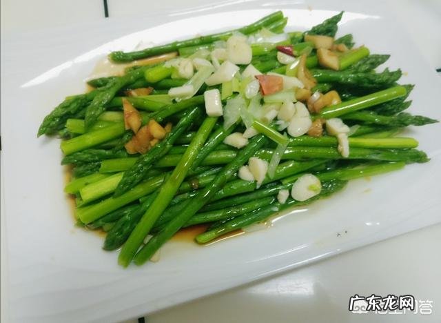 蒜香芦笋怎么做?