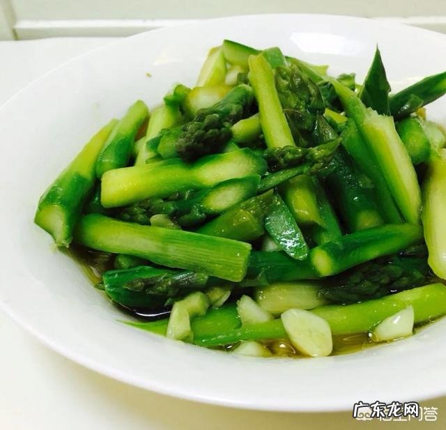 蒜香芦笋怎么做?
