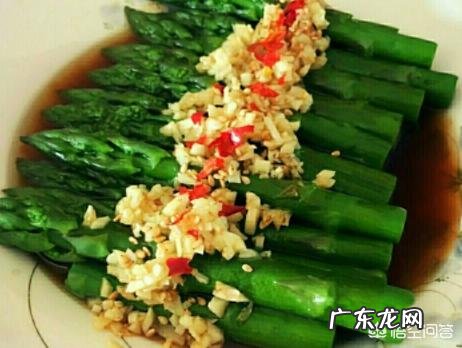 蒜香芦笋怎么做?