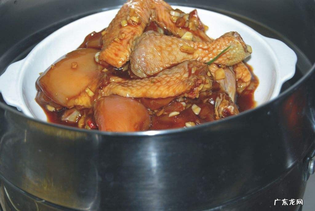 蒸全鸡的制作方法