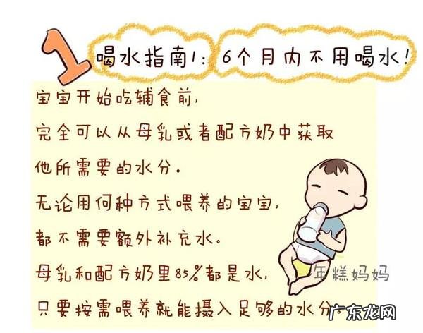 宝宝怎么样喝水最健康?