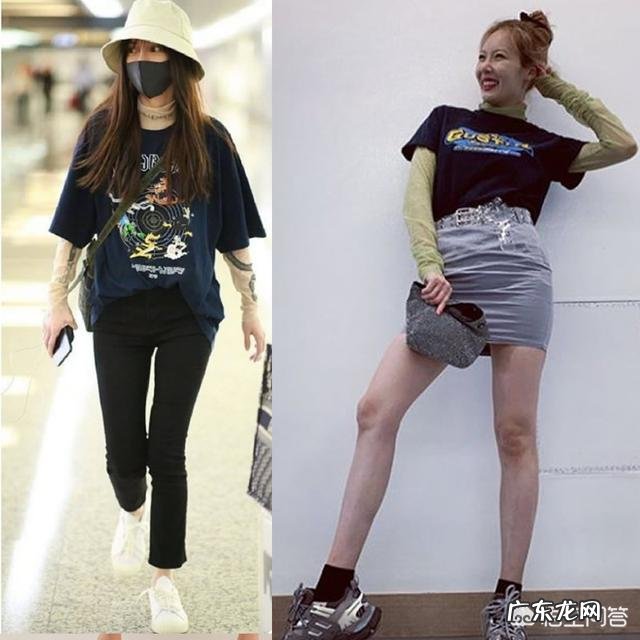 有哪些好看时髦的T恤搭配好看?