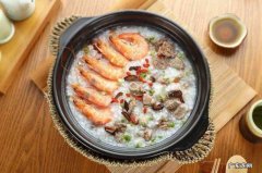 潮汕虾蟹砂锅粥做法