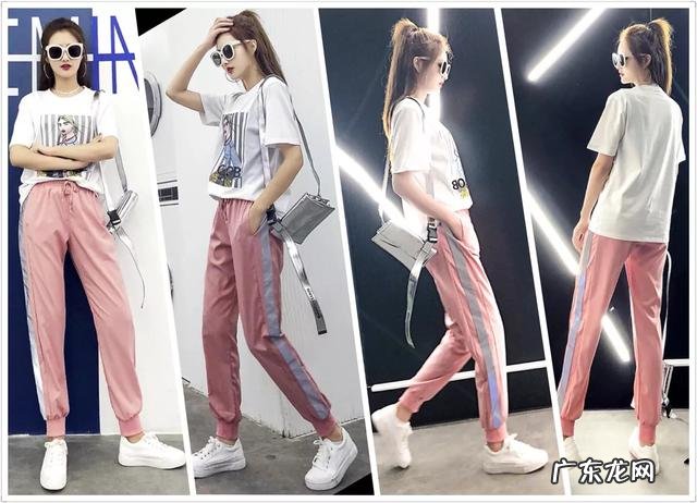 白色T恤配红色裤子好看吗?