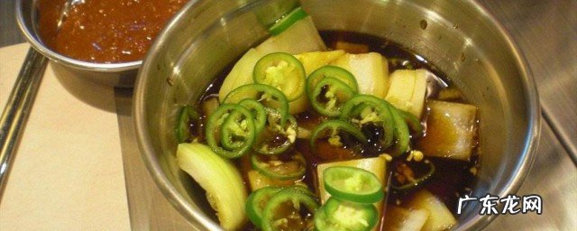 酱油泡尖辣椒的方法