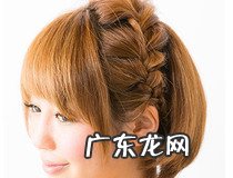短发简单编发教程 短发这样编发更好看