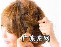 短发简单编发教程 短发这样编发更好看