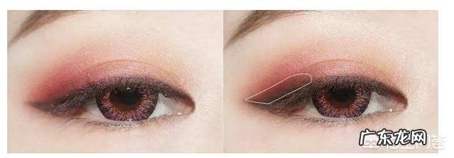 单眼皮有点肿眼泡,如何画眼影呢?