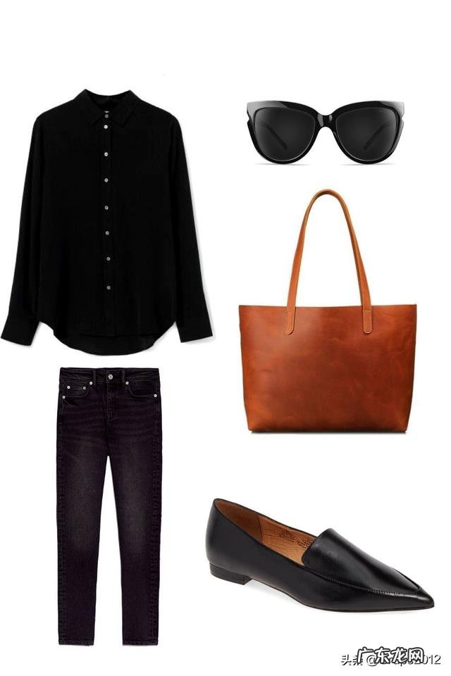 女黑色加长的衬衫配什么颜色的裤子?