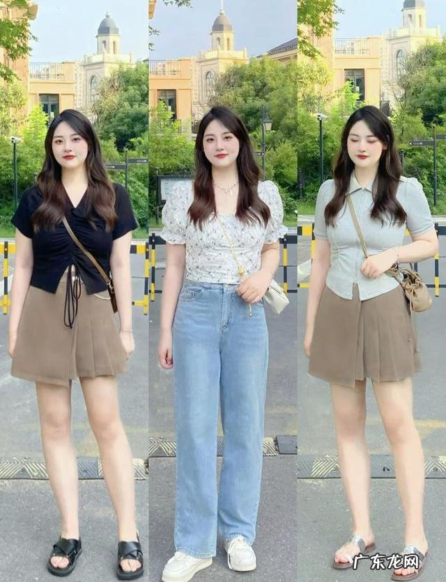 非常显瘦上衣搭配技巧,微胖女孩也能穿出好身材!