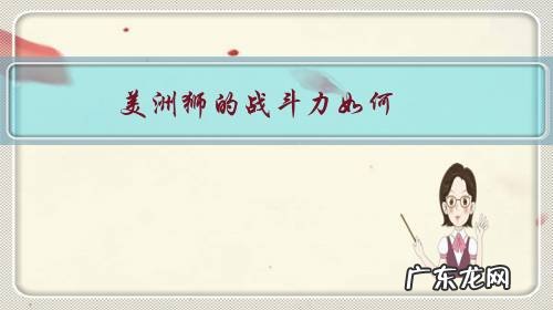 美洲狮的战斗力如何?有哪些“武器装备”,三只藏獒或者一头花豹能否打赢一只雄性美洲狮?