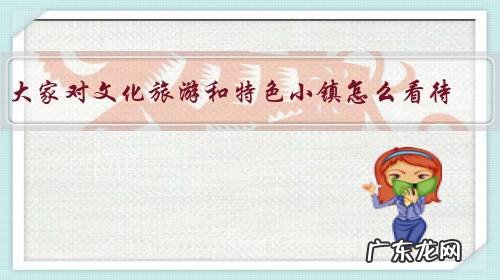 大家对文化旅游和特色小镇怎么看待?