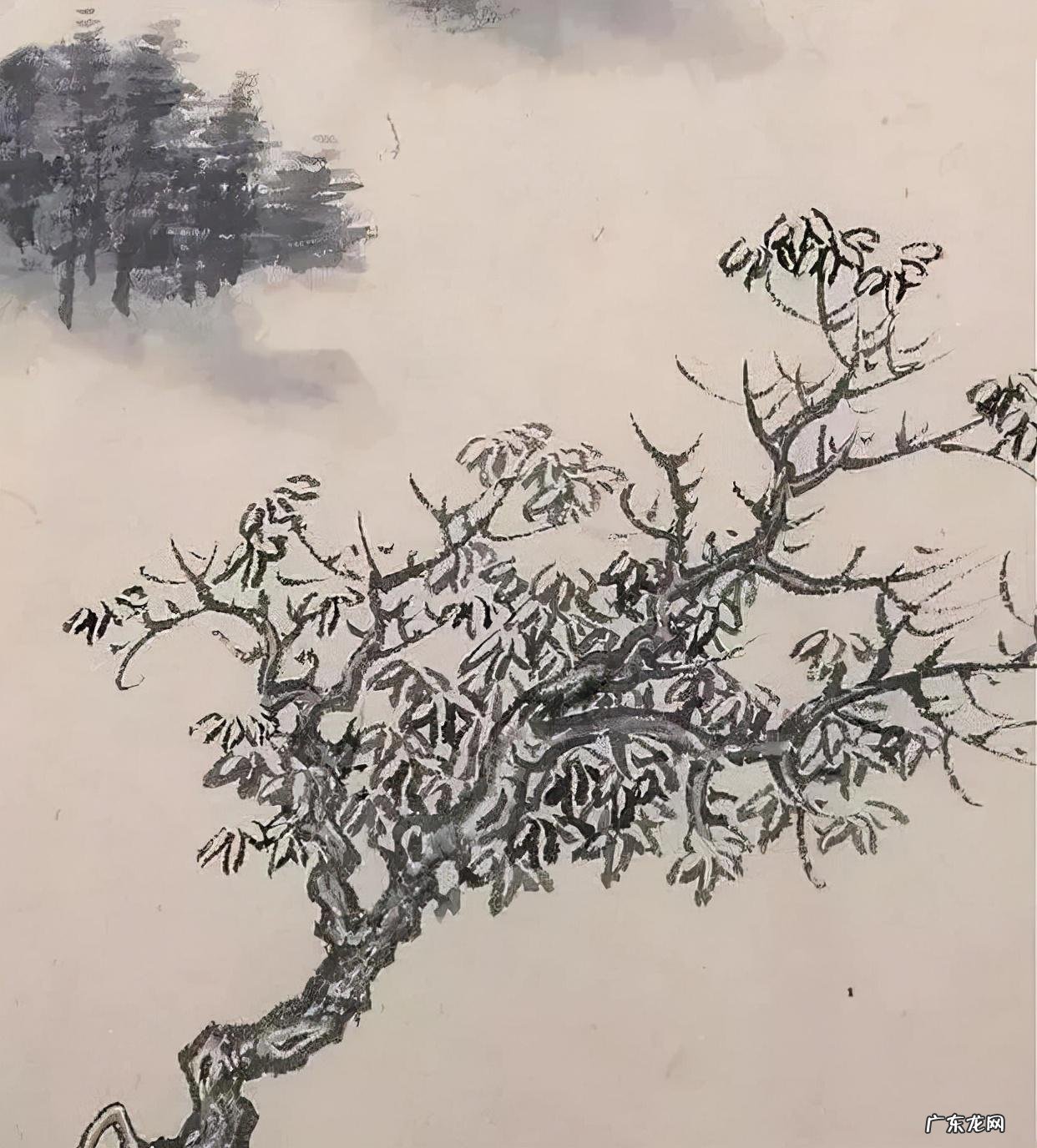 中国风水最好的山水画 山水画树木
