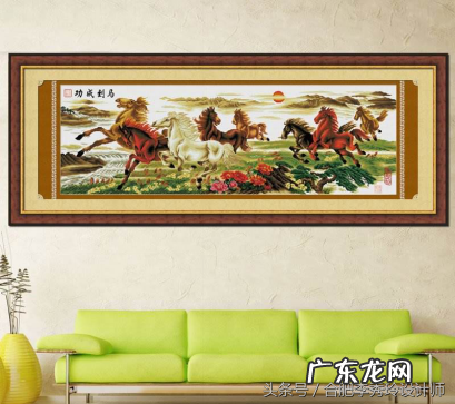 你家要是挂这4个十字绣 餐厅挂什么十字绣好看风水又好