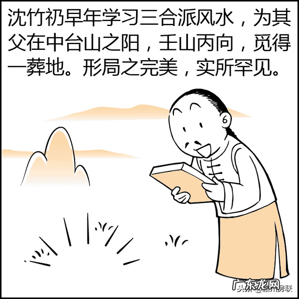 漫画图解风水系列——选朝向 风水房屋住宅方位图形