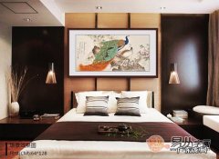 莲花竹的风水和寓意 田贺喜竹画风水作品