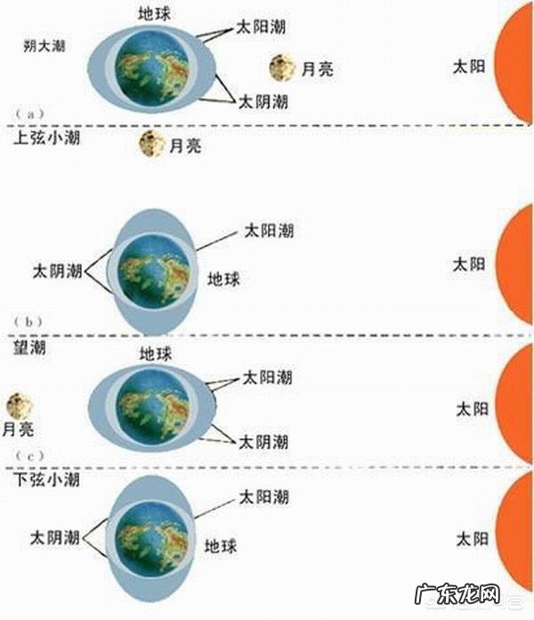 大海什么时间涨潮和退潮?