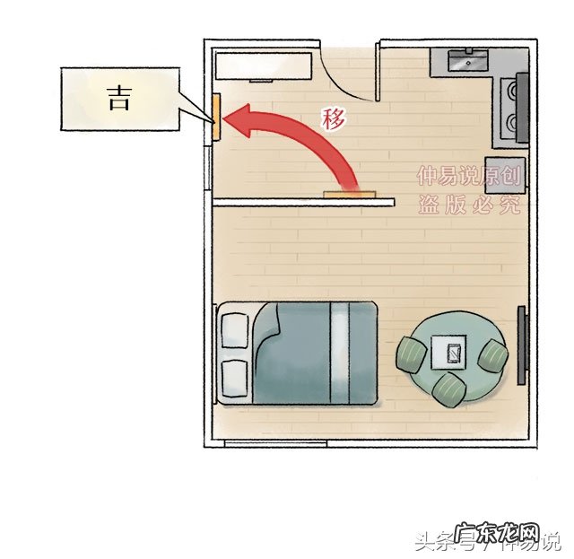 漫画风水之开门见财的4种住宅风水布局方法 最佳住宅风水房屋布局
