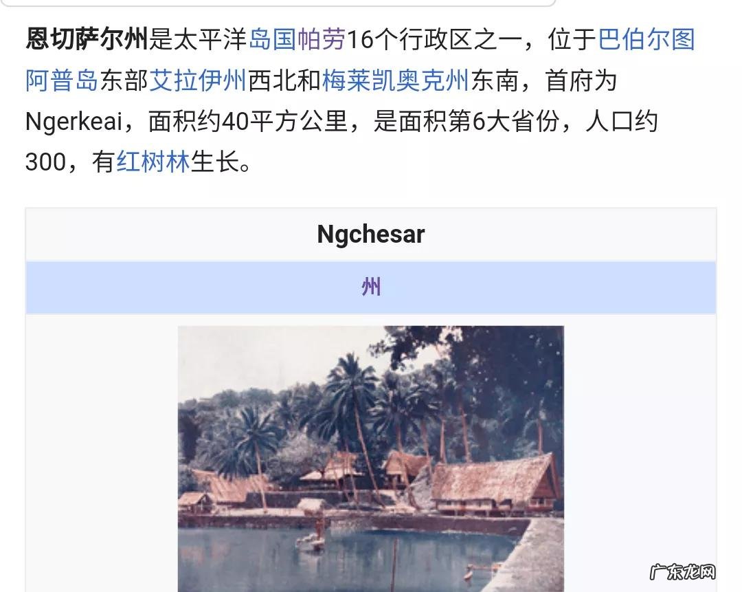 帕劳国家资料 帕劳国家简介人口