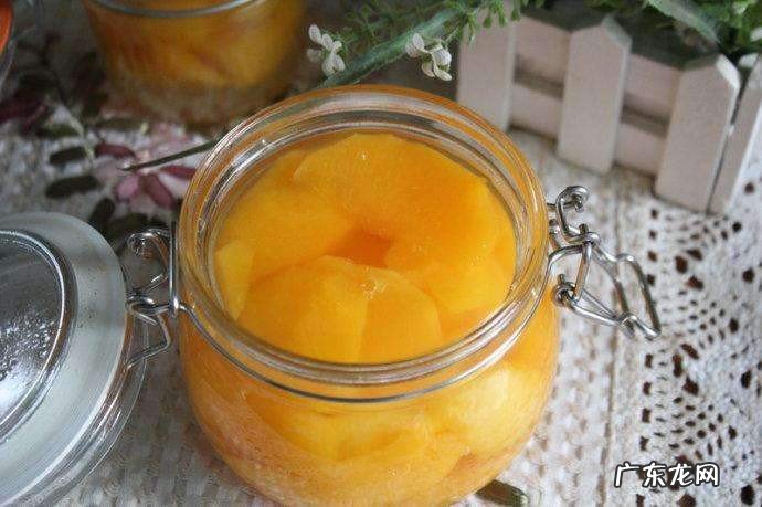 黄桃罐头的制作方法