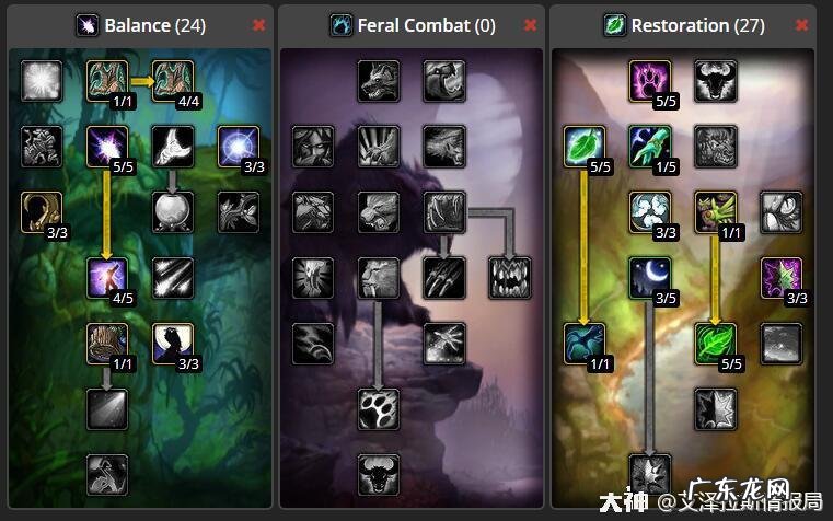 暗夜精灵德鲁伊全形态 暗夜精灵德鲁伊取名字