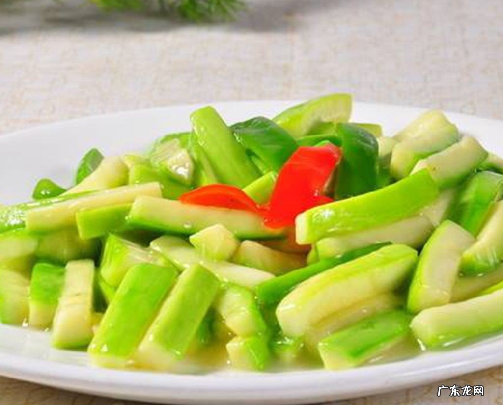 丝瓜怎么炒不会变黑