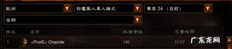 暗黑3哪个职业单刷厉害