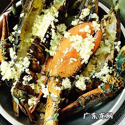 清蒸大龙虾 蒜蓉淸蒸大龙虾怎么做