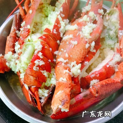 清蒸大龙虾 蒜蓉淸蒸大龙虾怎么做