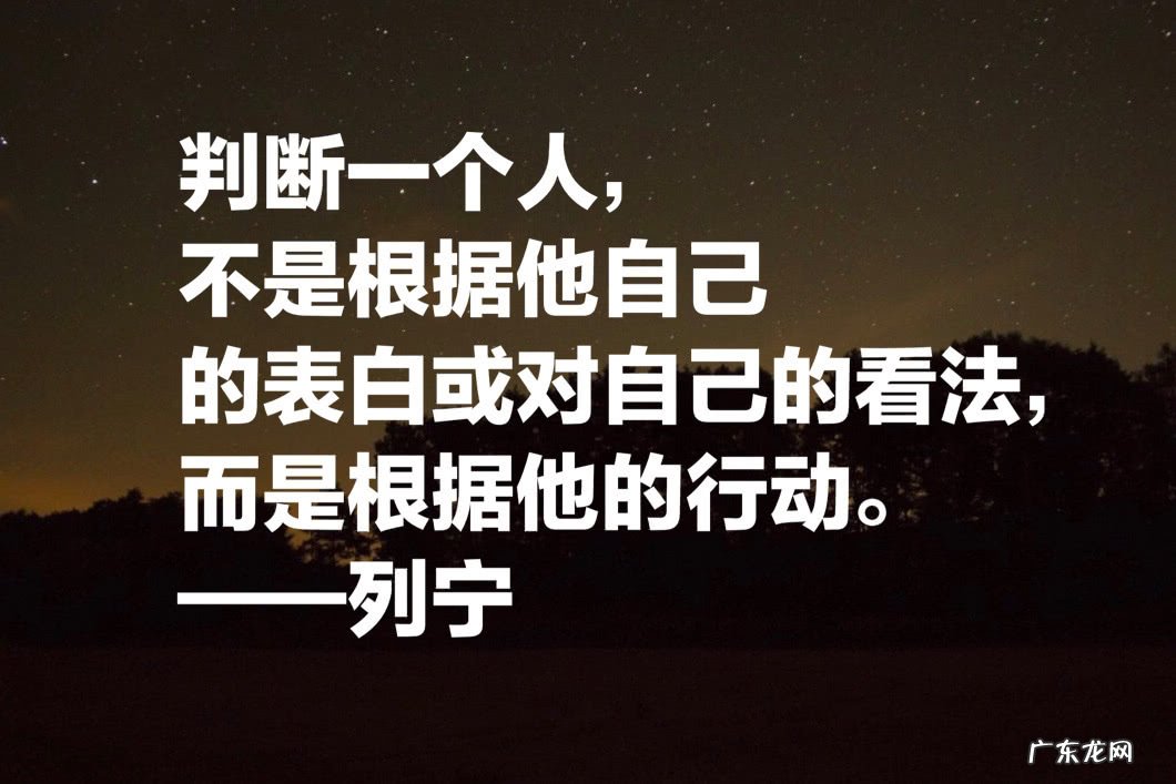 列宁的经典语录 列宁名言名句