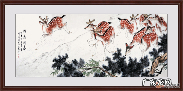 适合财务办公室挂的字画 办公室风水老虎画像对着门口