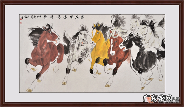 适合财务办公室挂的字画 办公室风水老虎画像对着门口