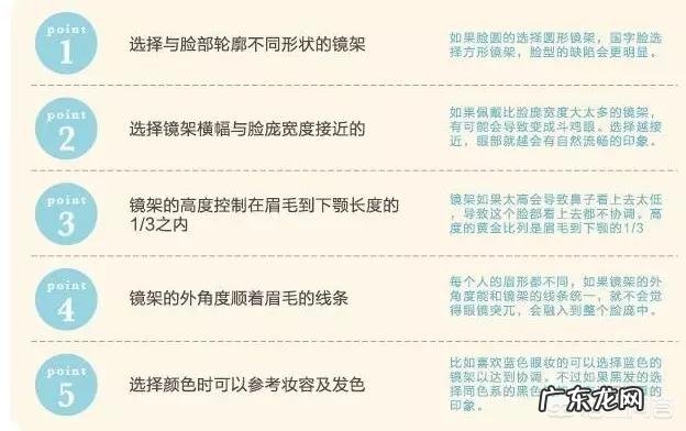 圆脸适合什么形状的眼镜框架？