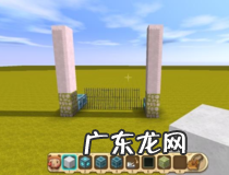 迷你世界校门教程 只需5个步骤即可完成