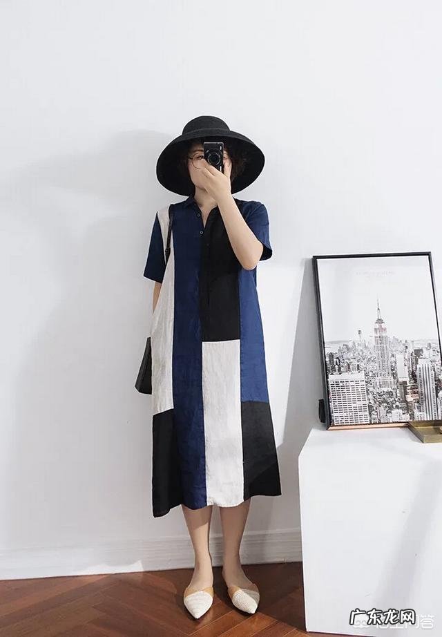 40+的女性微胖，穿中长款棉麻宽松衣服好看吗？