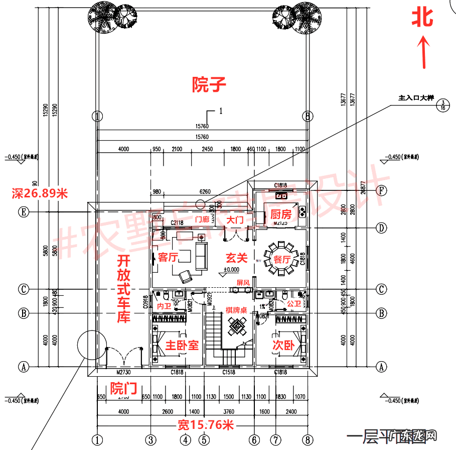 别墅怎么看风水朝向 别墅最佳朝向风水图解