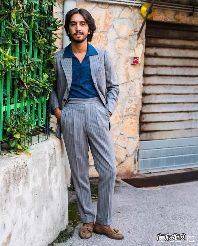 男士时尚如何穿细条纹西装?