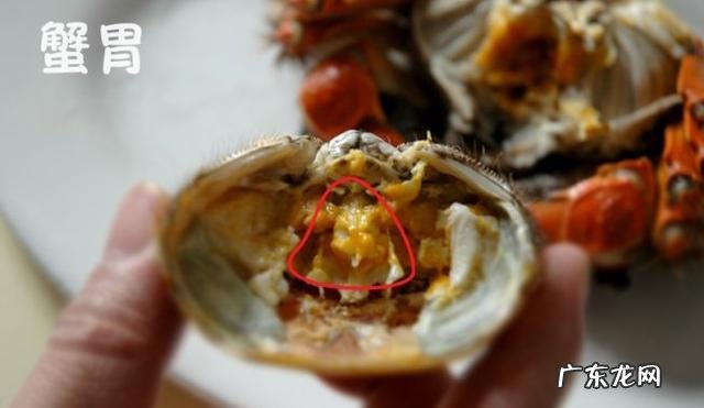 螃蟹的哪些部位不能吃?