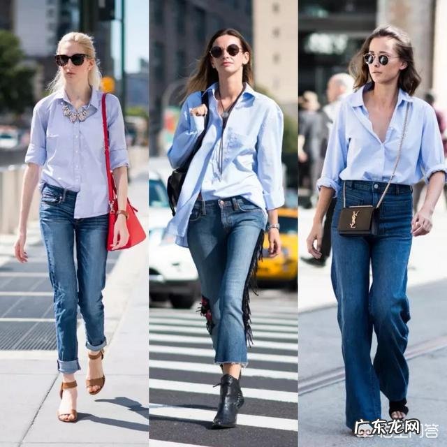 牛仔蓝衬衫怎么搭配更好看?