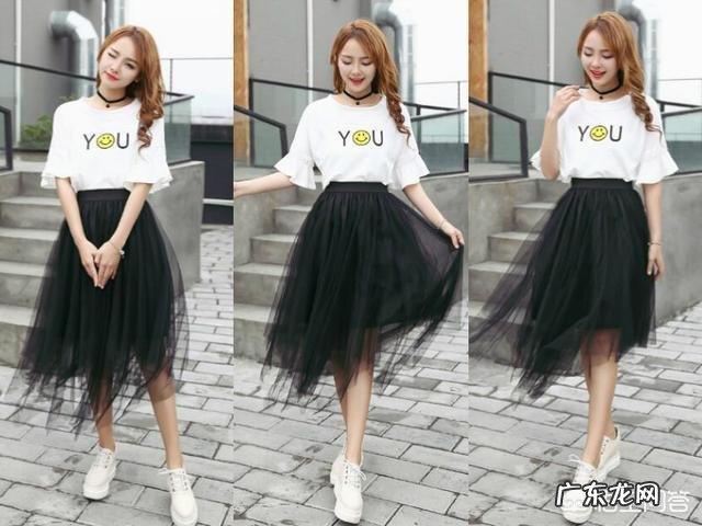 黑色白色纱裙怎么配好看？