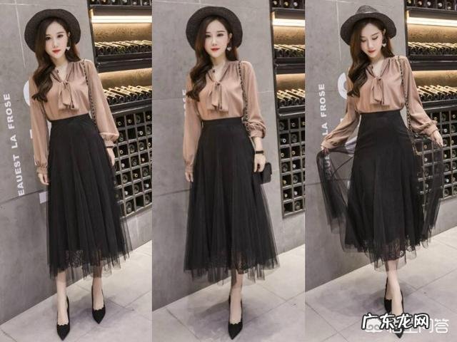 黑色白色纱裙怎么配好看？