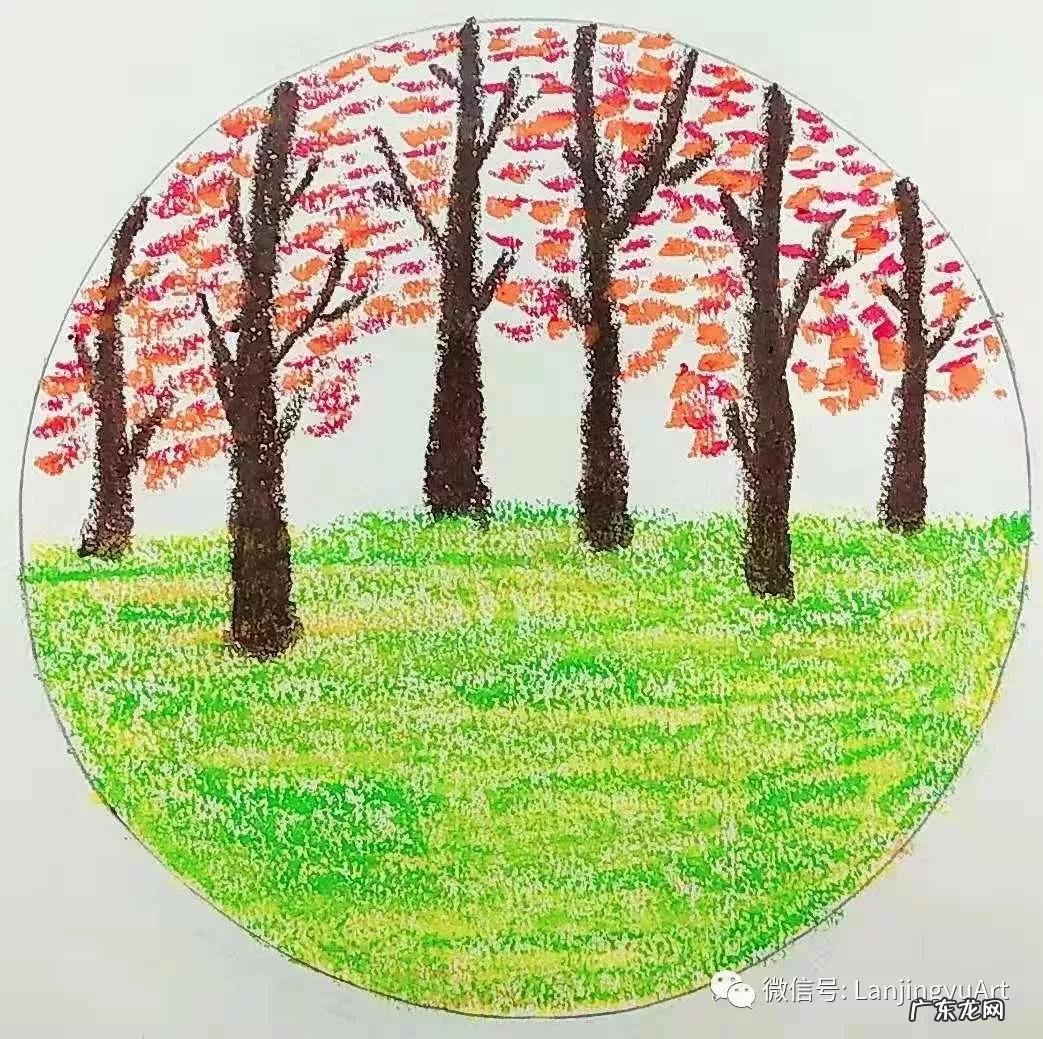 主题秋天的图画 秋天的图画怎么画