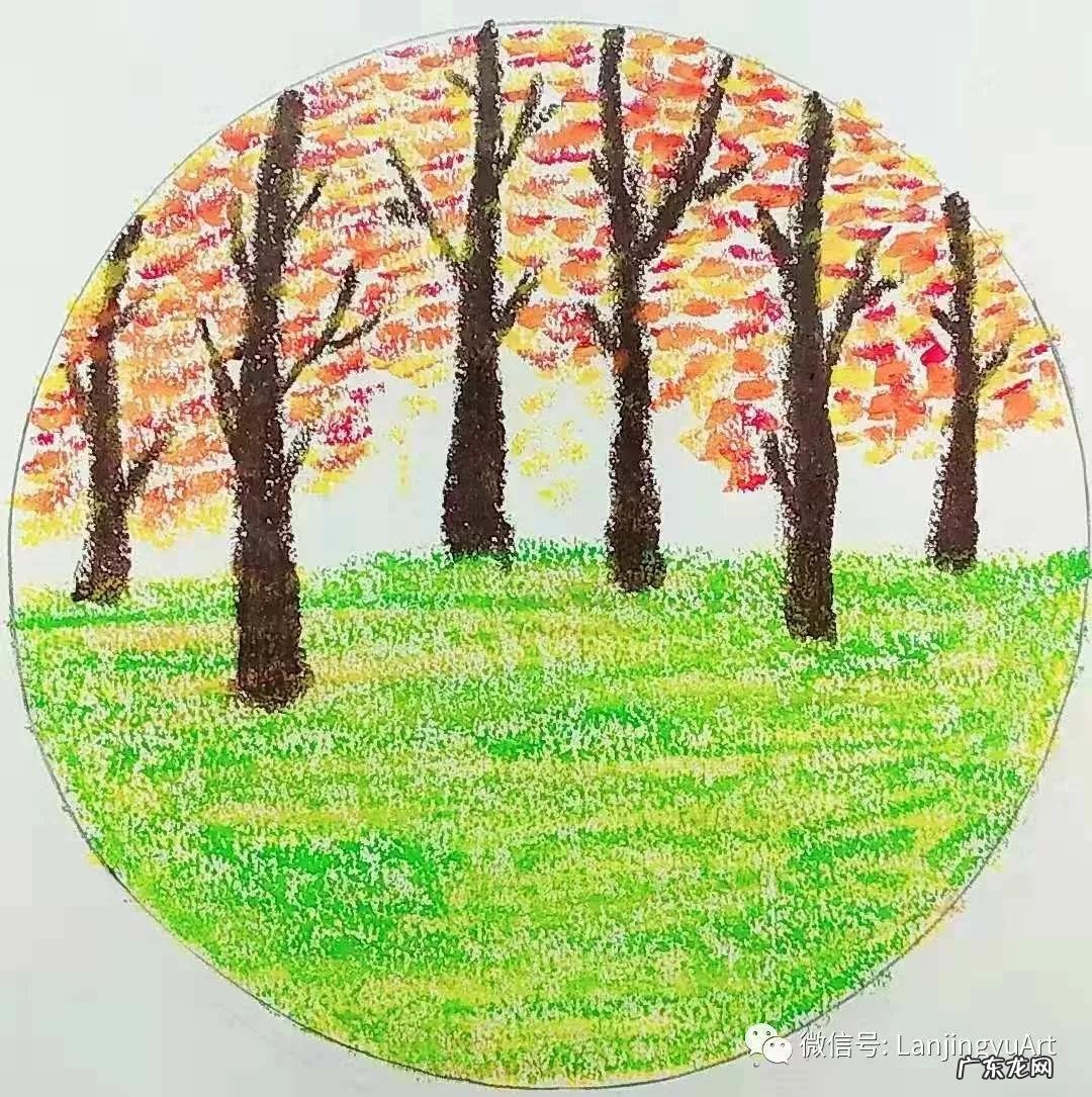 主题秋天的图画 秋天的图画怎么画