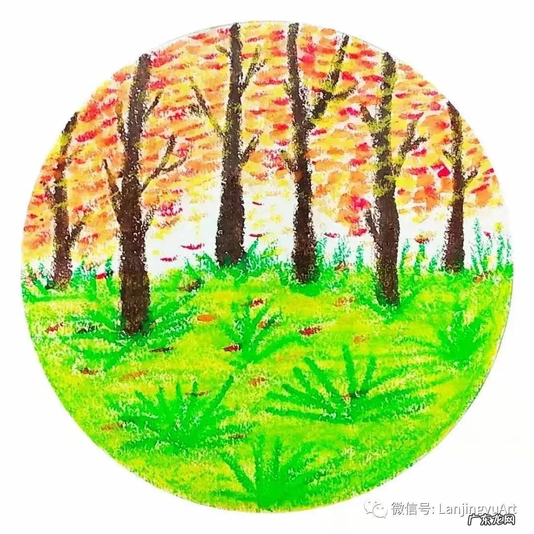 主题秋天的图画 秋天的图画怎么画