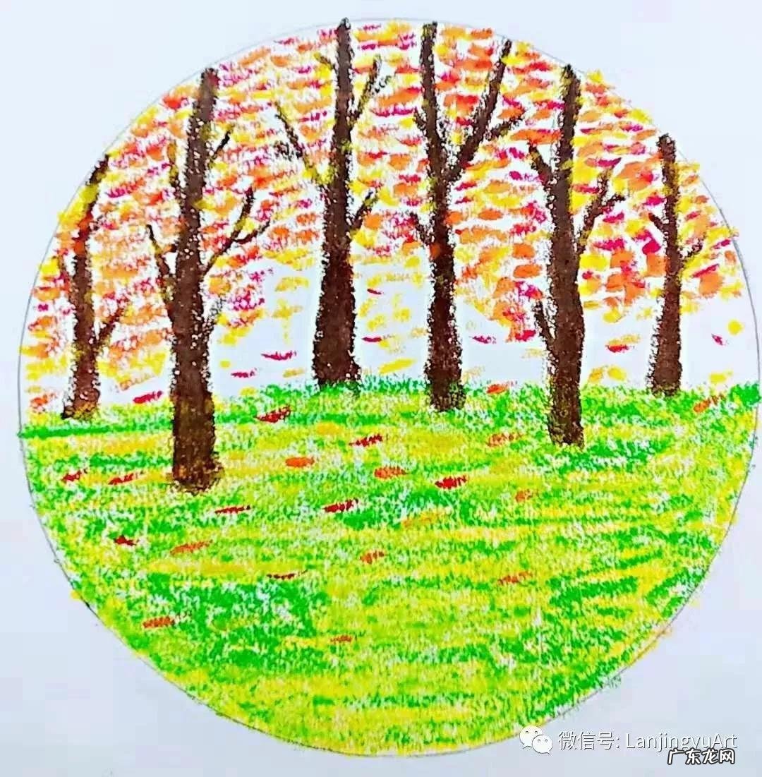 主题秋天的图画 秋天的图画怎么画