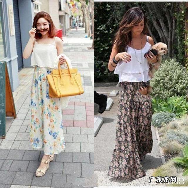 雪纺长裙和什么搭配比较时尚?