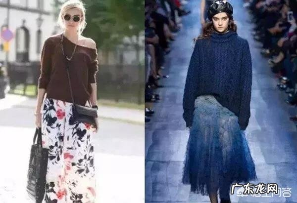毛衣搭配半身裙那么好看,韩国小姐姐是如何做到的?