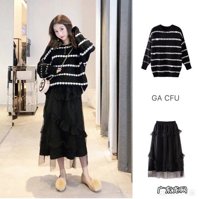 毛衣搭配半身裙那么好看,韩国小姐姐是如何做到的?